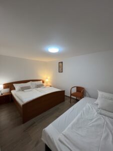 Franciaágy és a 3.fő ágya